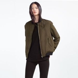 Zara bomber jacket